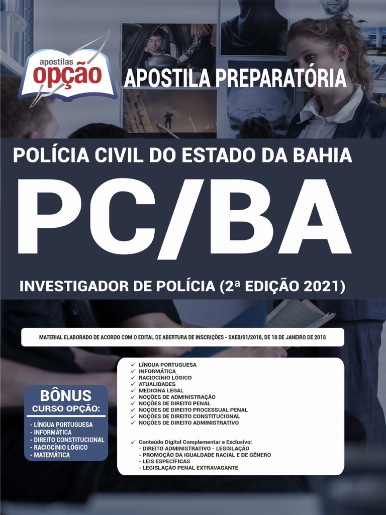 PC BA - Apostila Opção | PDF