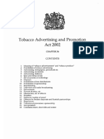 7.Tobacco Advertising and Promotion Act 2002
