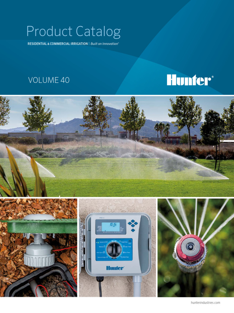 Hunter Catalog US | PDF | Valve | Irrigation