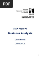 Acca P3 Business Analysis Study Text 2016 2017 1 Strategic Management Test Assessment