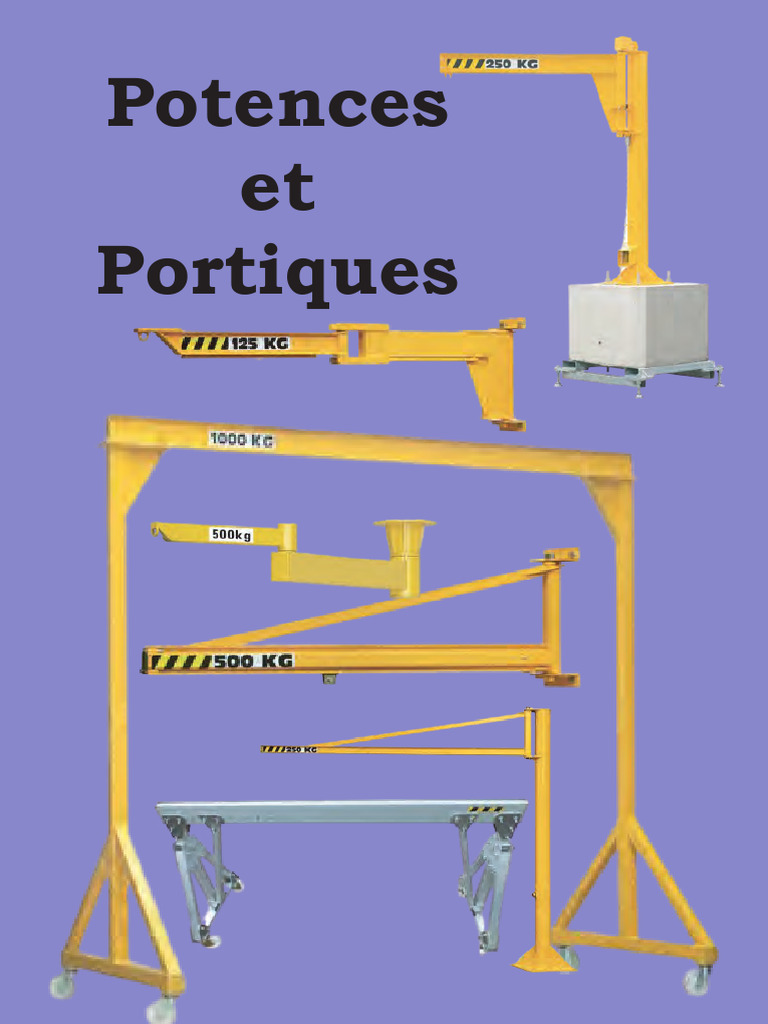 Potences Et Portiques | PDF
