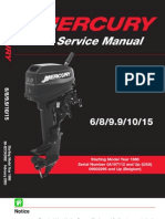 Mercury Download 1986 2003-6-8 9-9-10 15 HP Service Manual 2 Stroke