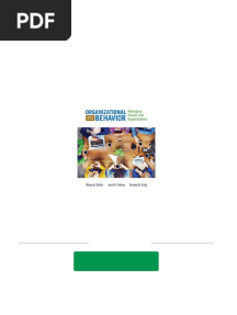 (PDF Download) Organizational Behavior: Managing People and Organizations 12th Edition Fulll Chapter