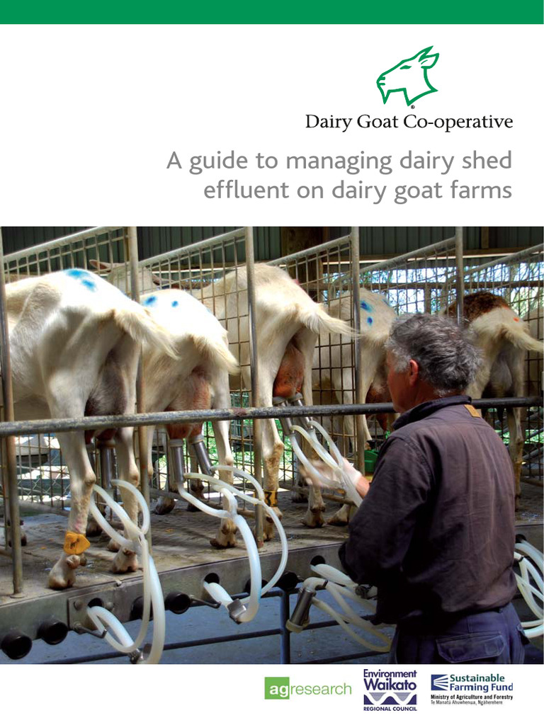 Managing Effluent On Dairy Goat Farms | PDF