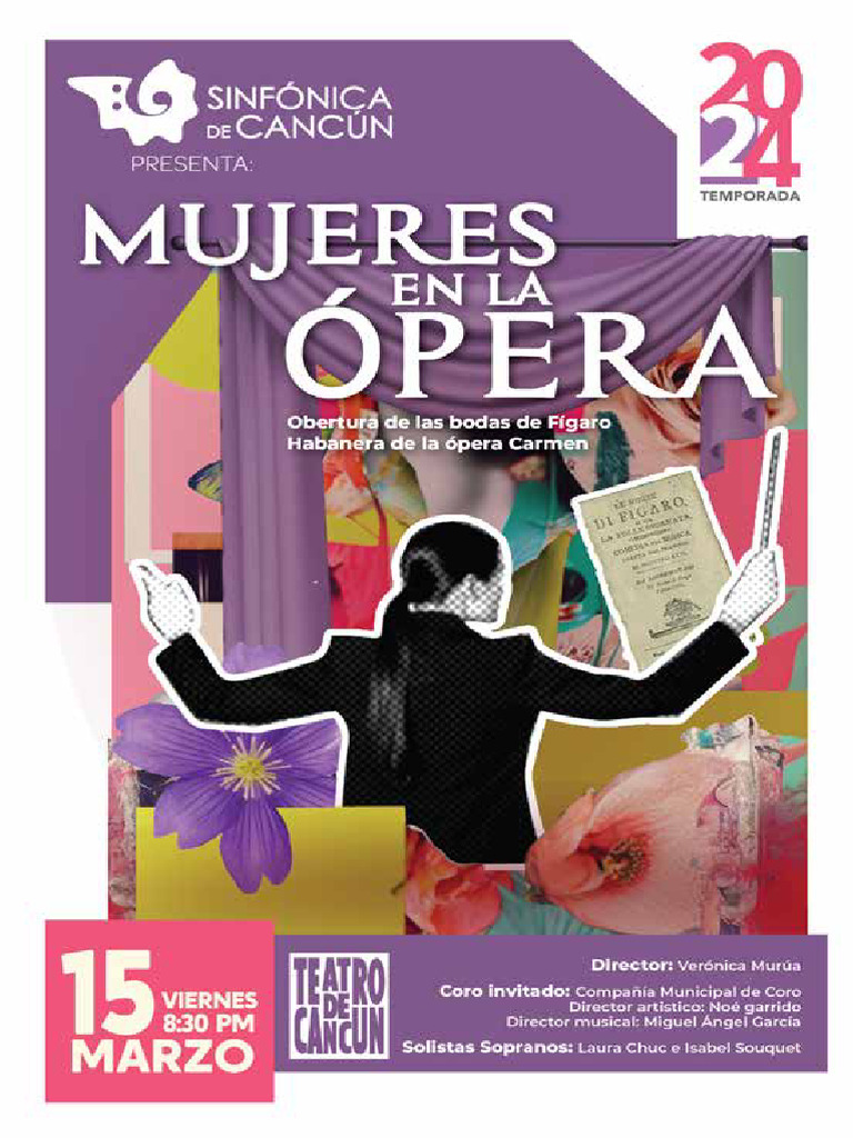 Programa de Mano | PDF | Coro | El matrimonio de Figaro