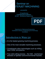 Waterjet Machining Seminar Presentation
