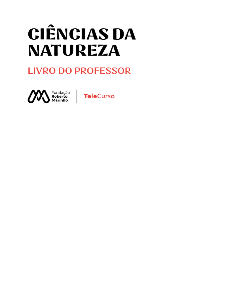 Ciencias Da Natureza Livro Do Professor | PDF