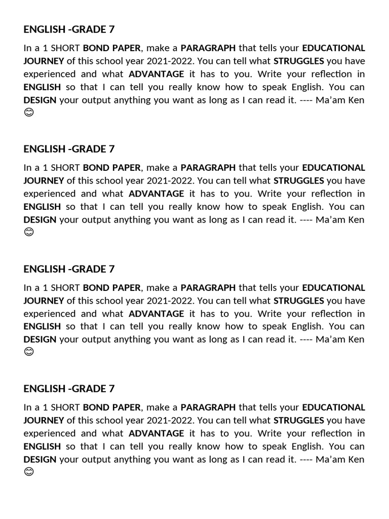 English activity pdf
