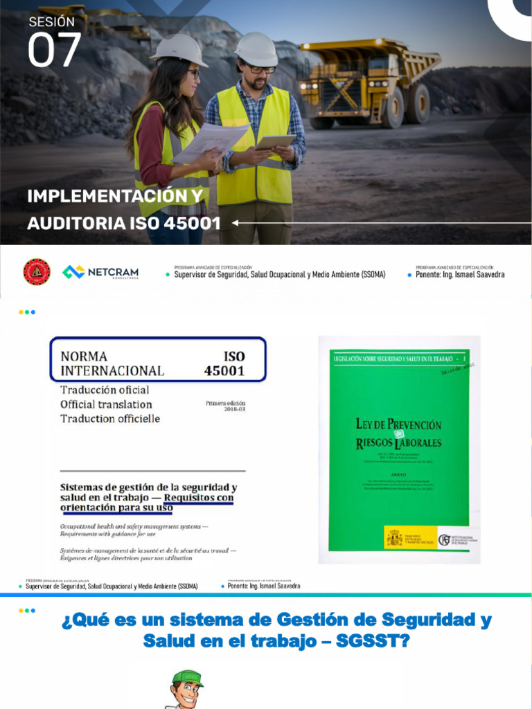 Sistema de Gestión de Seguridad y Salud Laboral | PDF | Planificación ...