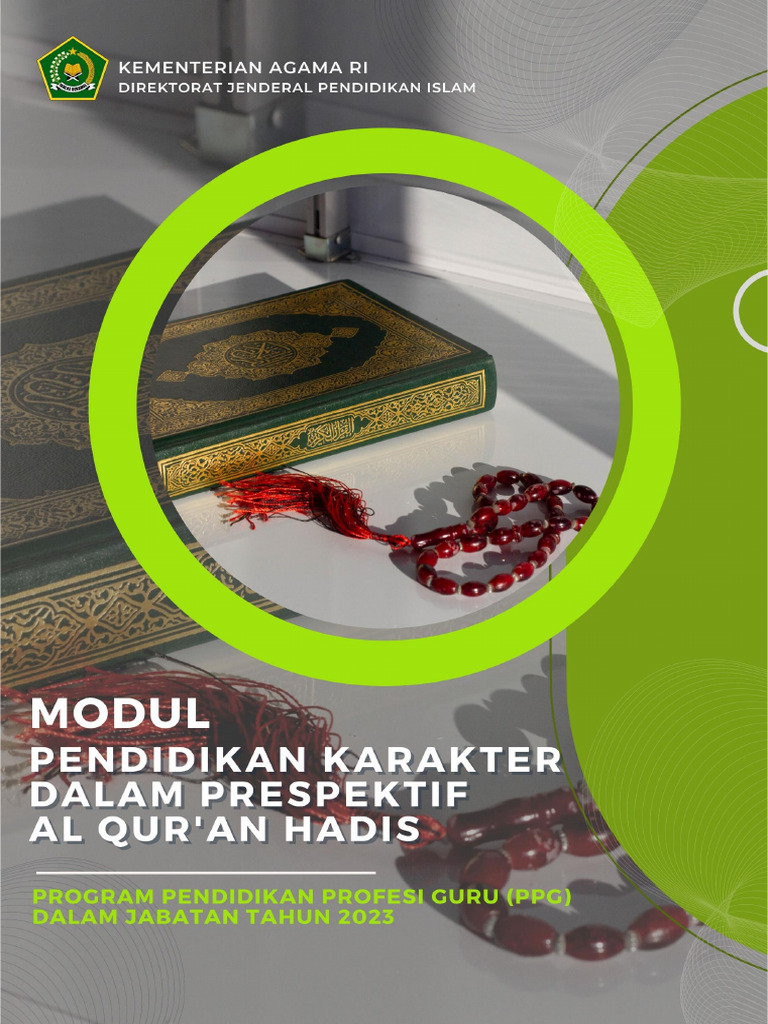 Pendidikan Karakter dalam Quran Hadis | PDF