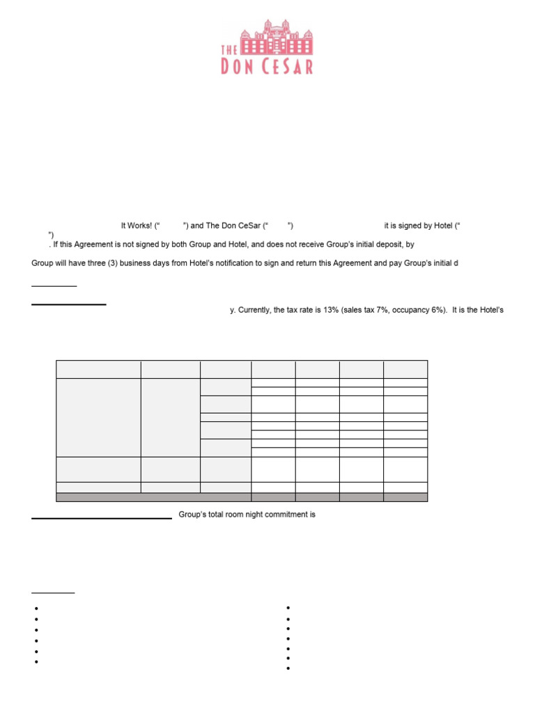 It Works! Contract | PDF