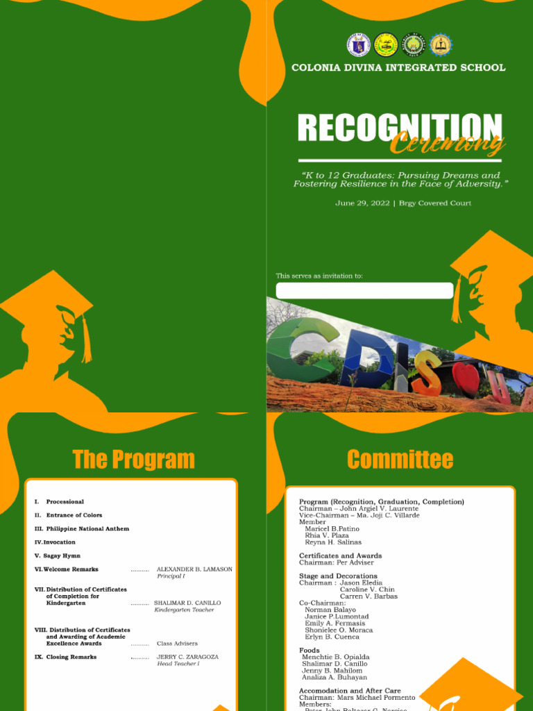 Recog Prog Pdf