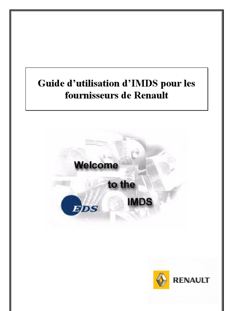 Guide Utilisateur IMDS FR  Document  Matter