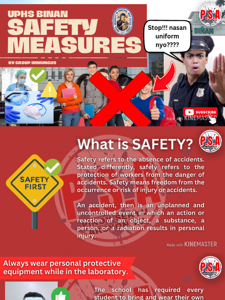 Uphs Safety Measures PDF