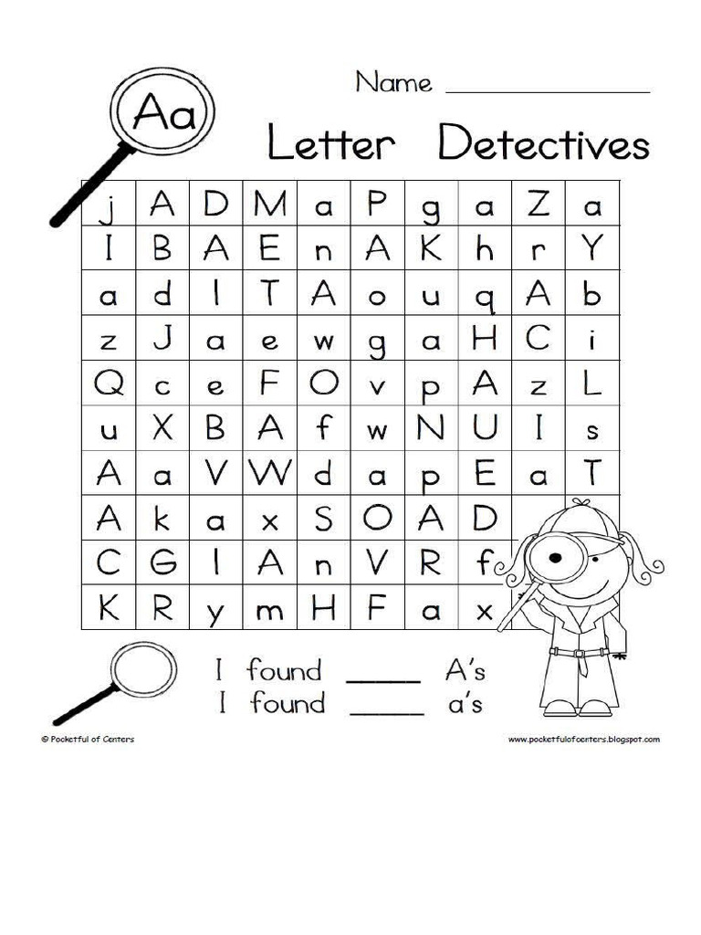 ABC - Find Letters | PDF