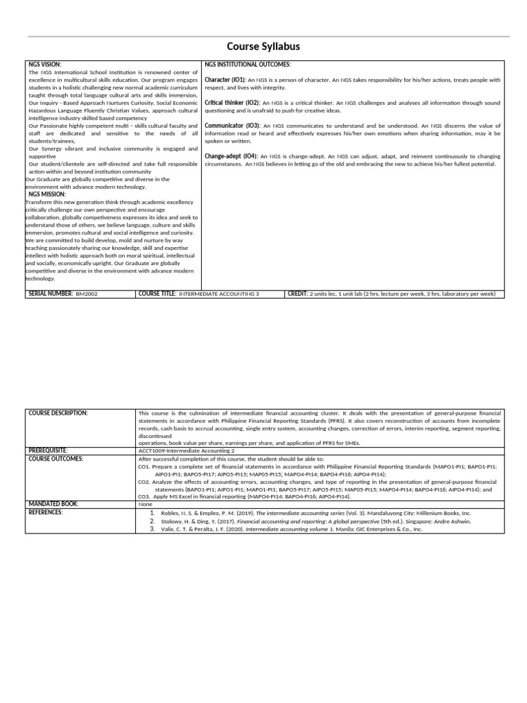 Intermediate Accounting 3 | PDF