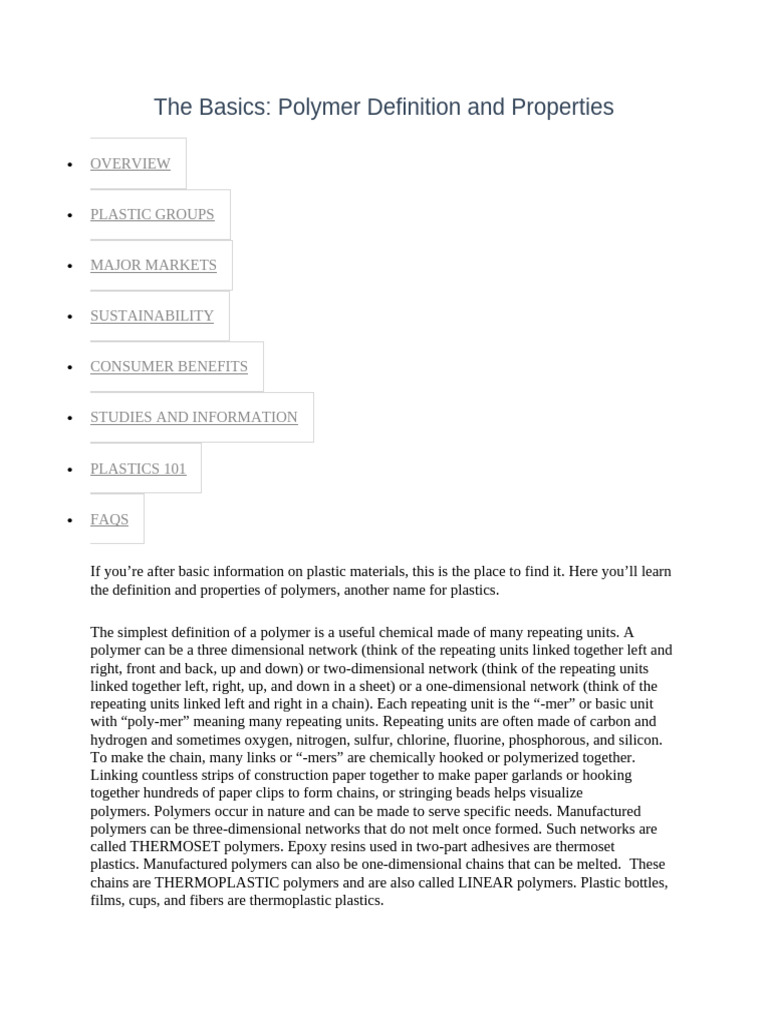 The Basics | PDF