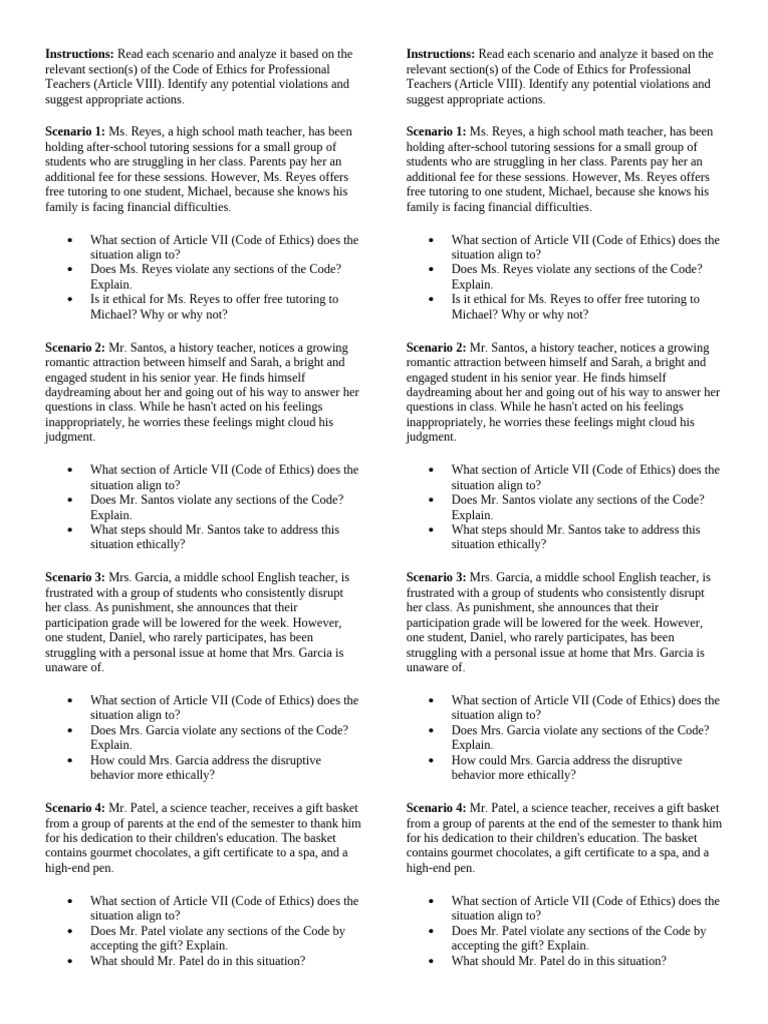 Edu 011 - PT1 Case Analysis | PDF | Teachers | Social Psychology