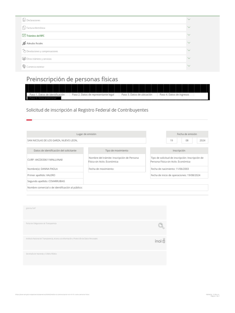 Image Result For Portal De Trmites Y Servicios Del Sat