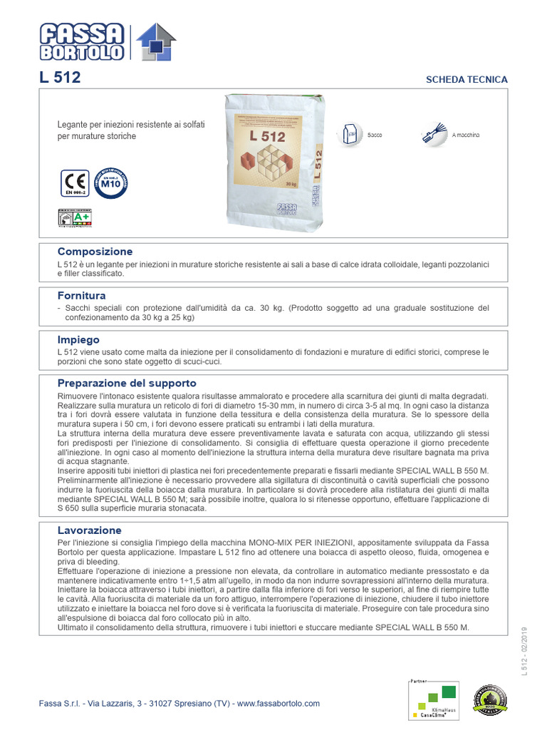 Fassa Ste It L-512 2019-02 | PDF