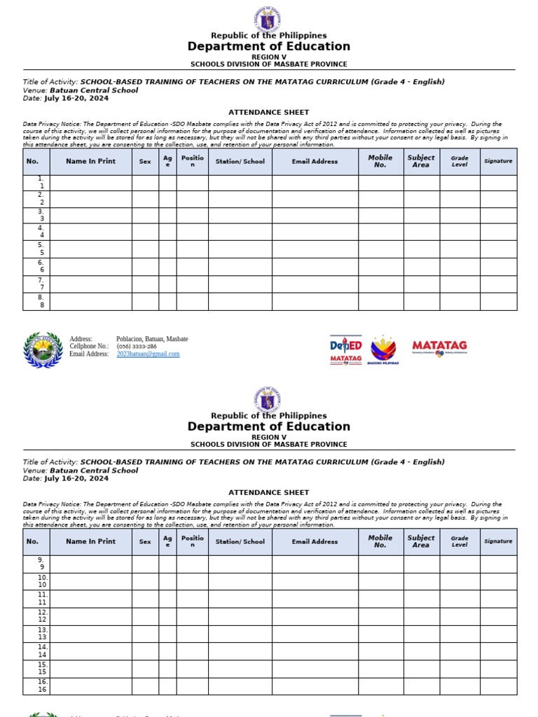 Pre Registration 1 | PDF