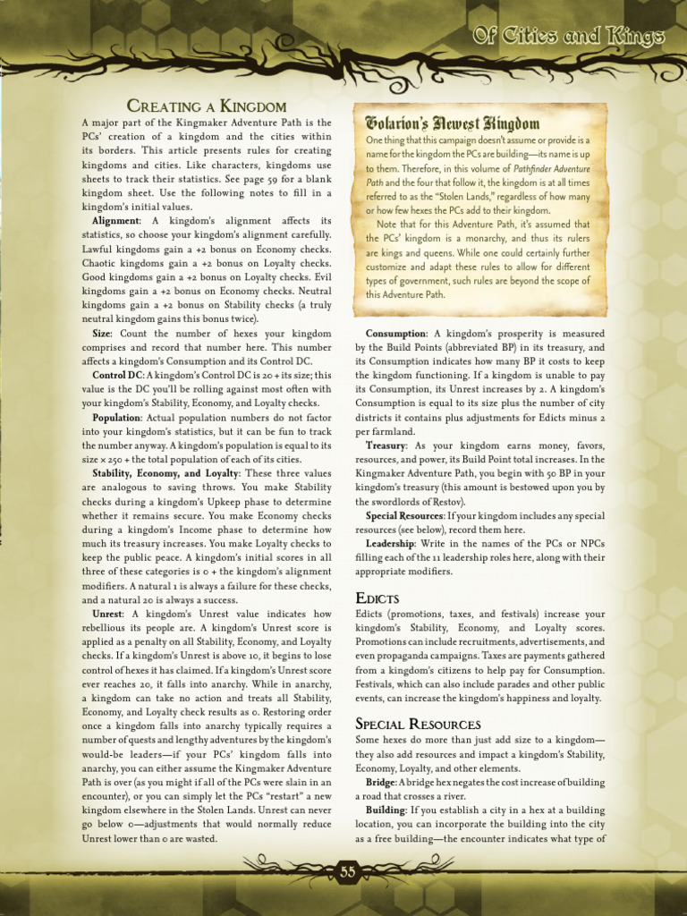 Creating A Kingdom | PDF
