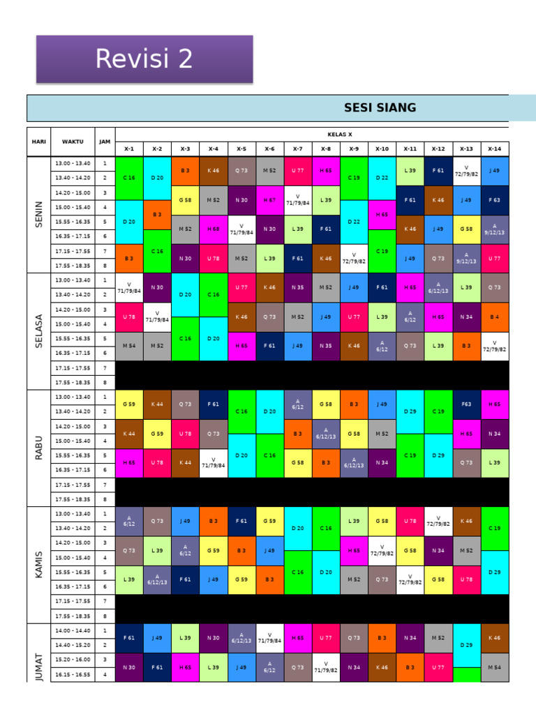 Jadwal Semester Ganjil 2024 2025 Part 2 Pdf