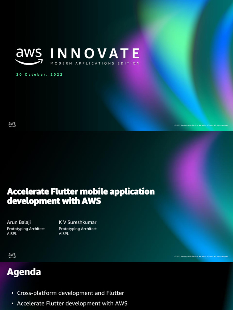 Handout Accelerate Flutter Mobile Application Development With AWS ...