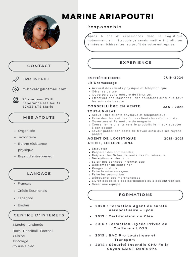 Simple CV Marine | PDF