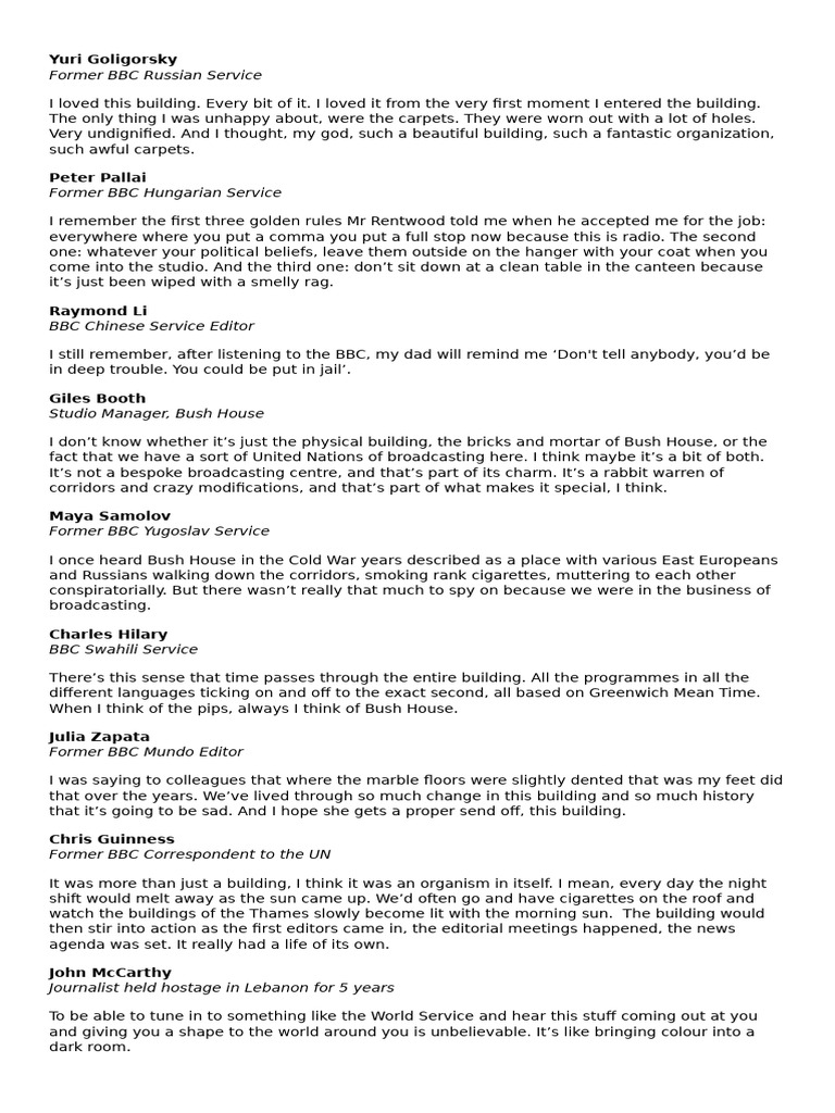 Bbc learning english pdf