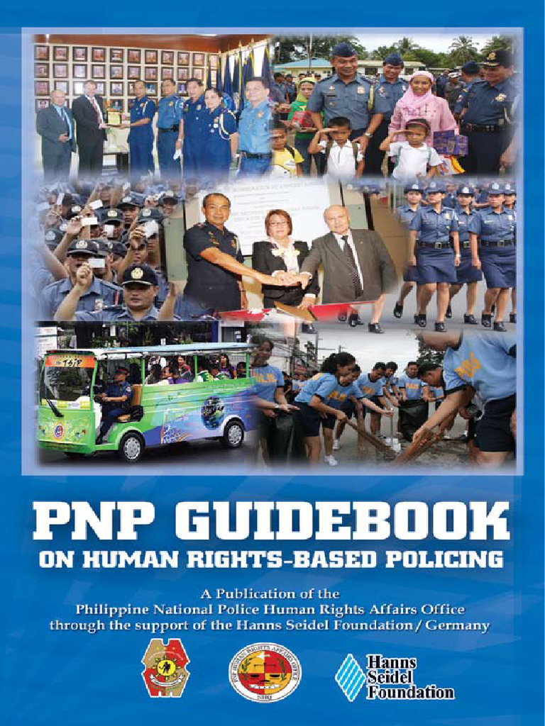 PNP Guidebook On Human Rights Based Policing1 | PDF