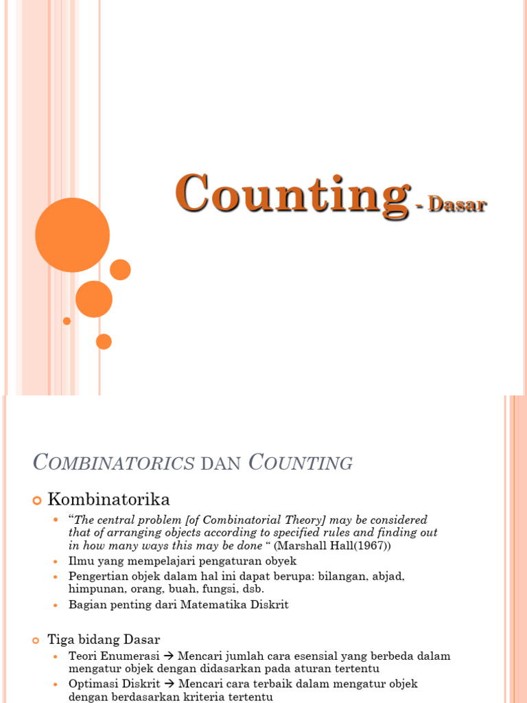 Rule of Product in Combinatorics | PDF | Teaching Methods & Materials