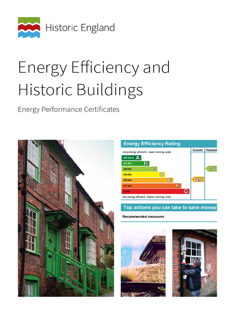 HEAG015 Energy Efficiency and Historic Buildings EPCs | PDF ...