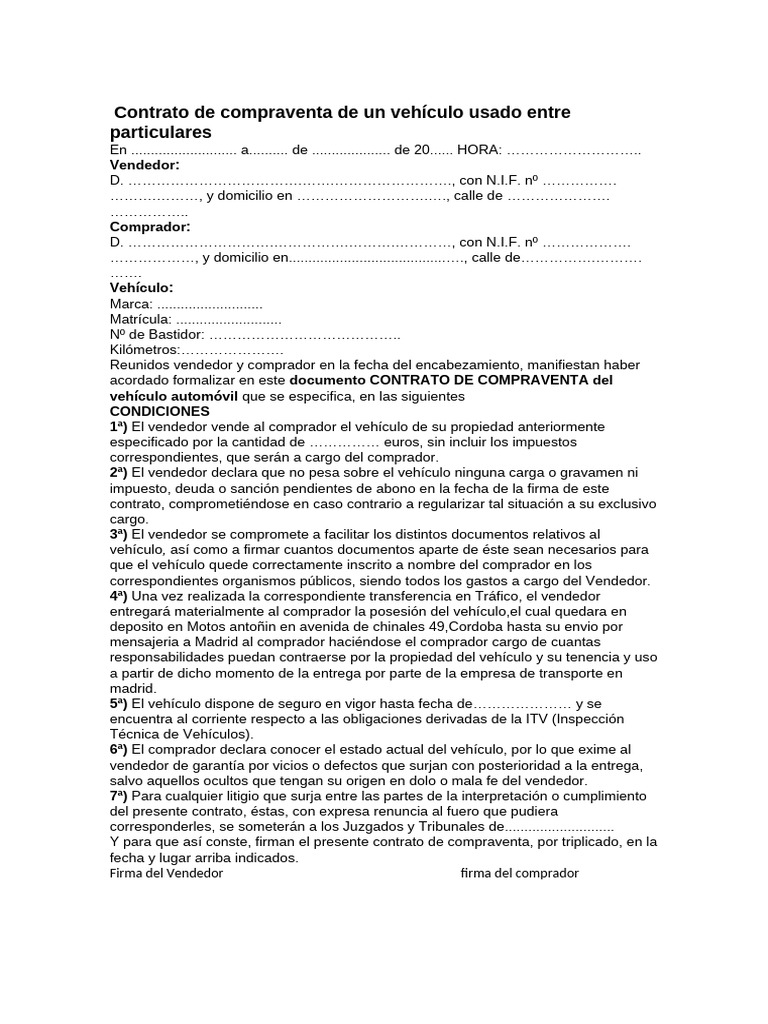 contrato-de-compraventa-de-un-veh-culo-usado-entre-particulares-pdf