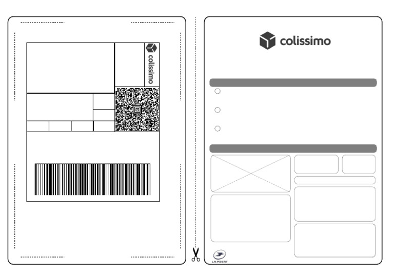 Etiquette Colissimo 2024 7 14 Z0031549001 | PDF