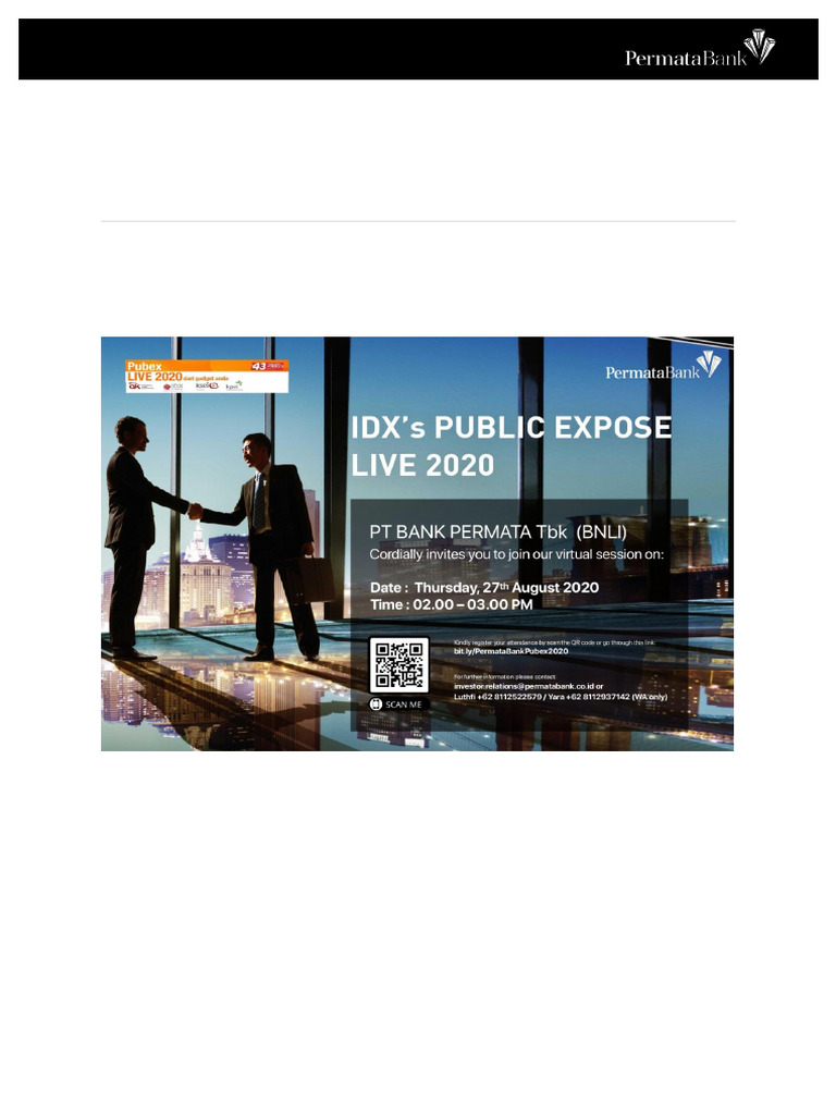 Public expose pengungkapan informasi masyarakat