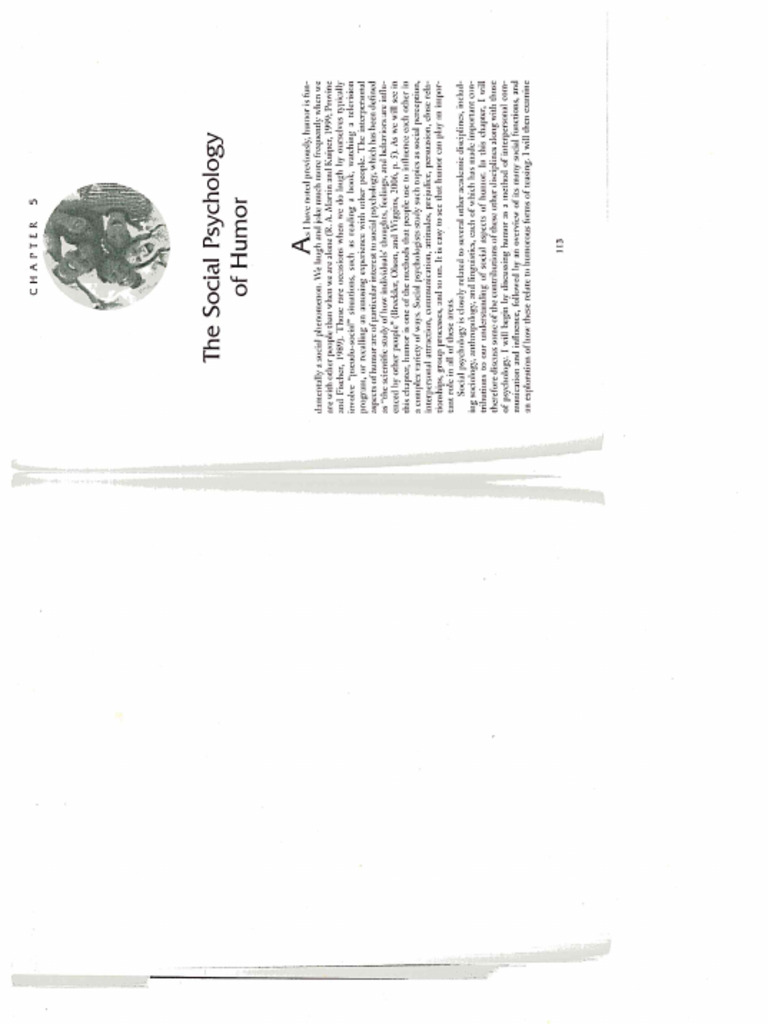 Psychology Of Humor Pdf
