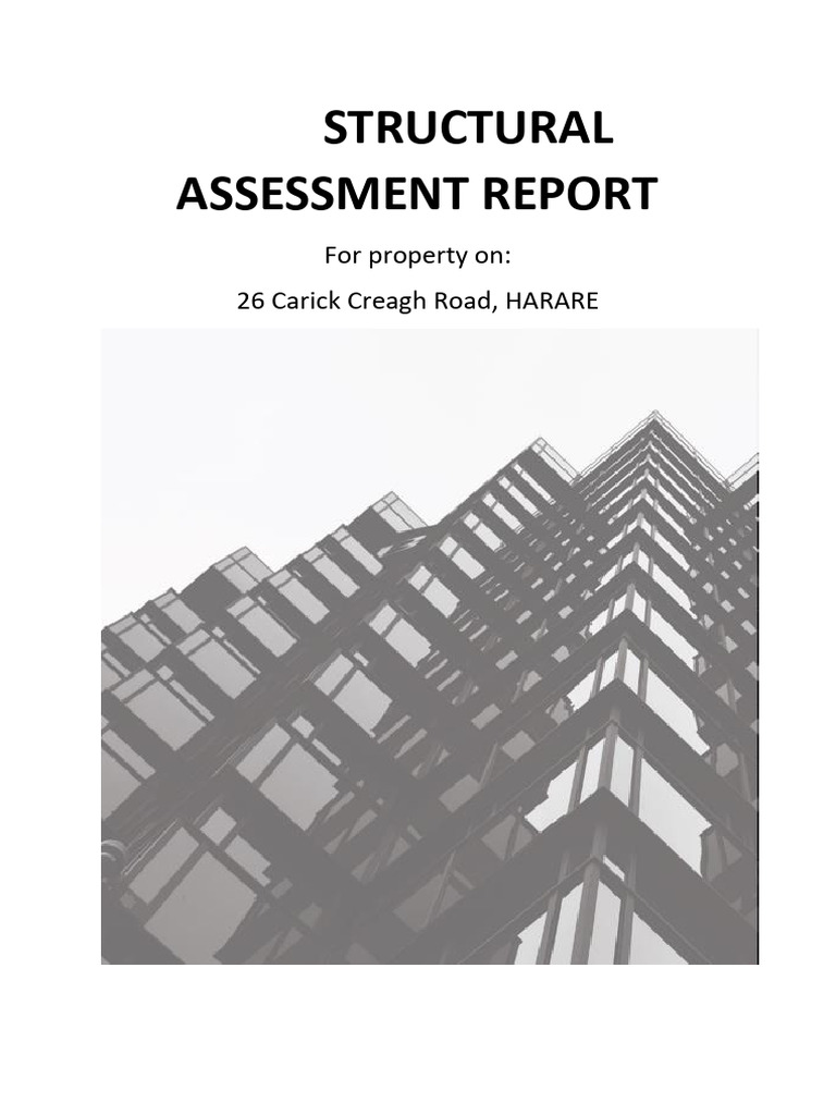 Structural Assessment of Harare Flats | PDF | Corrosion | Roof