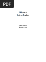 Wörterbuch - Latein-Lexikon