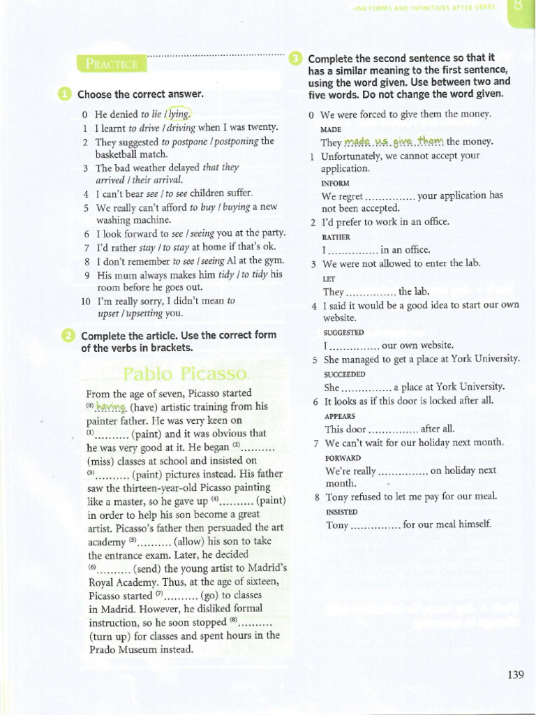 Grammar 139 | PDF