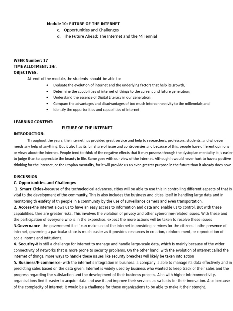 GEC 007a WEEK 17 | PDF