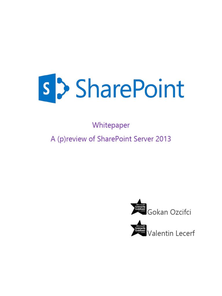 A preview of sharepoint 2013 pdf