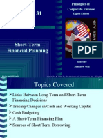 Short-Term Financial Planning: Eighth Edition
