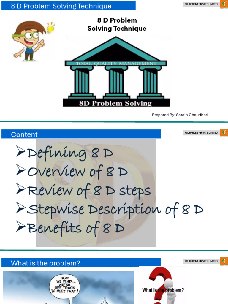 8 D Training Pdf
