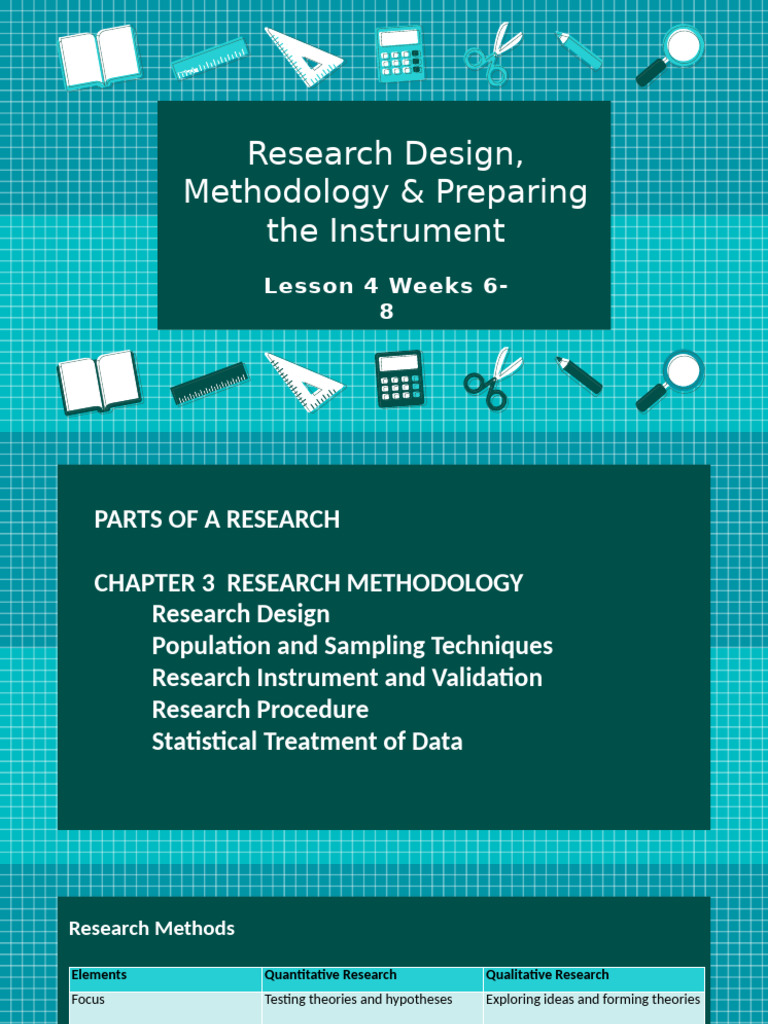 Research Design and Methodology Guide | PDF | Statistics | Methodology