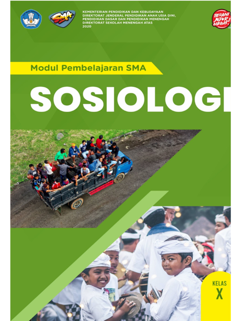 Modul Sosiologi Kelas X KD 3.1 Dan 4.1 X Sosiologi KD 3.1 FINAL