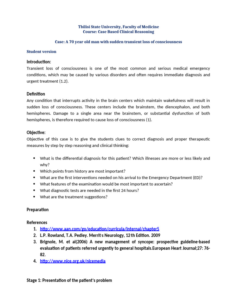 2 CBCR Transient Loss of Consciousness Student Version PDF