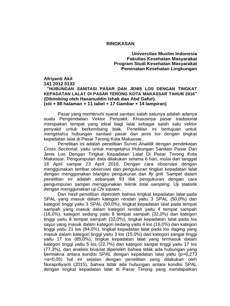 RINGKASAN | PDF