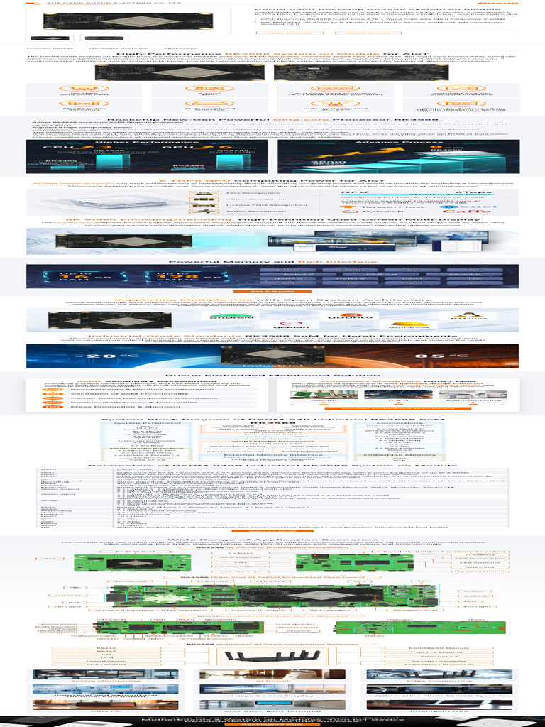 Dsom 040R tk3588 | PDF