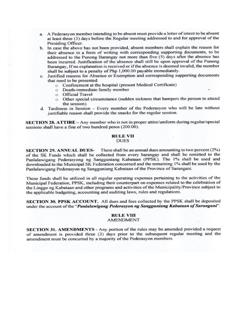 Annual Dues IRP Attachment | PDF